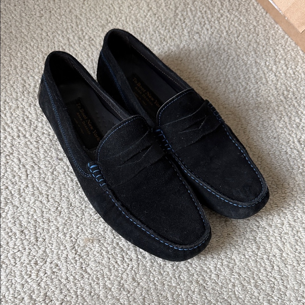 To Boot New York men’s black loafers